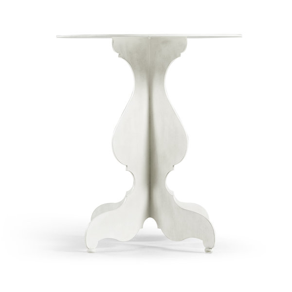 Jonathan Charles Fine Furniture White Pedestal End Table Wayfair Canada